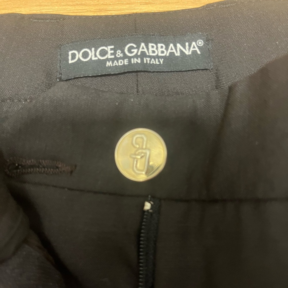 Dolce & Gabbana Black Trousers - Picture 2 of 5
